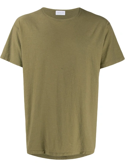 John Elliott Short Sleeve T-shirt In Green