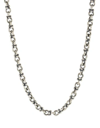 John Varvatos Plain Double Round Silver Chain