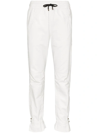 Skiim Gaby Straight-leg Track Pants In White
