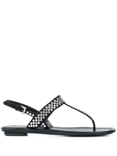 studded t bar sandals