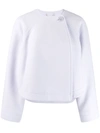 Chloé Single Button Jacket In Purple