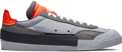 Pre-owned Nike  Drop Type Lx Wolf Grey Total Orange In Wolf Grey/total Orange-dark Grey-black