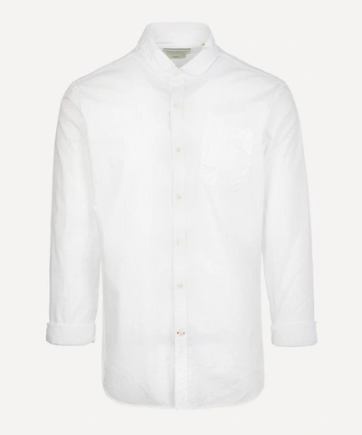 Oliver Spencer Eton Round Collar Shirt In Abbott White