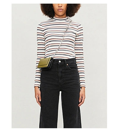 Levi's Penny Striped Cotton-jersey T-shirt In Annabeth Stripe Cloud Da