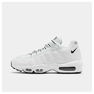 Nike Men's Air Max 95 Running Sneakers From Finish Line In White