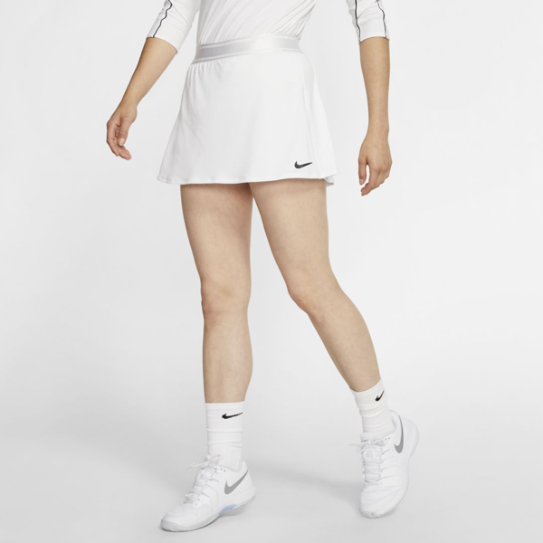 nike dri fit tennis skirt white