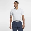 Nike Dri-fit Victory Men's Golf Polo In White,cool Grey