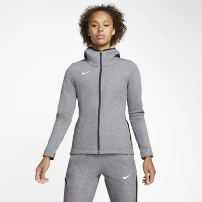 Nike Dri-Fit Showtime Women's Full-Zip Basketball Hoodie (Team Black)