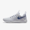 Nike Women's Zoom Hyperace 2 Volleyball Shoes In White,game Royal