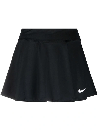Nike Court Victory Dri-fit Tennis Skirt In Black,white