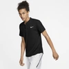 Nike Court Dri-fit Men's Tennis Polo In Black,white