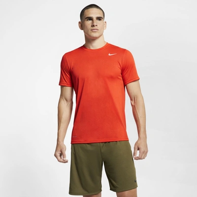 Nike Dri-fit Legend Men's Training T-shirt In Orange