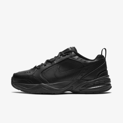 Nike Men's Air Monarch Iv Workout Shoes In Black