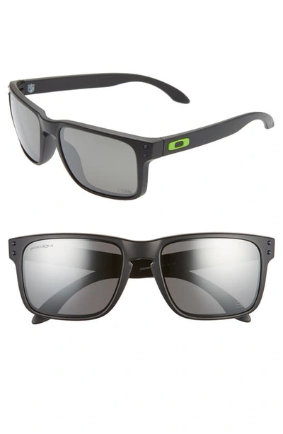Oakley Nfl Holbrook 57mm Sunglasses In Prizm Black