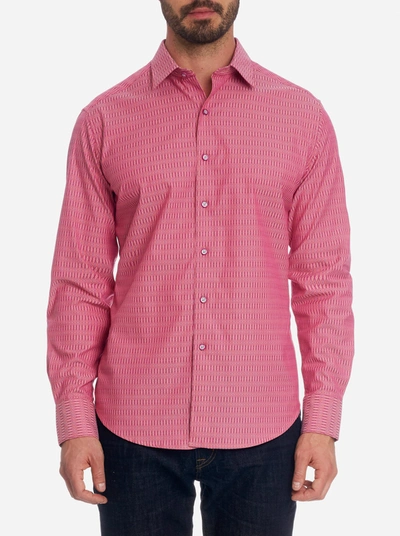 Robert Graham Pico Classic Fit Button-down Shirt In Magenta