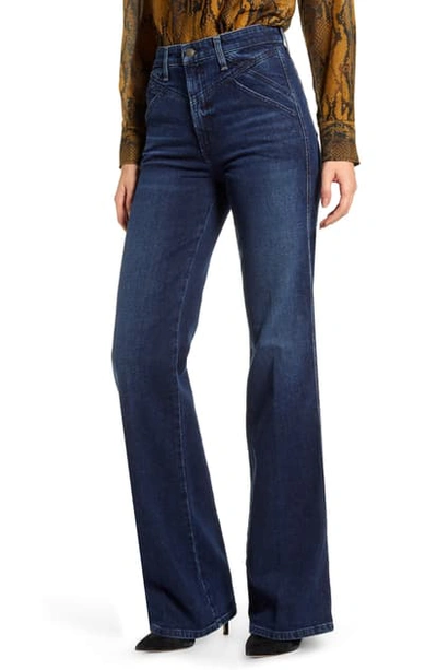 Joe's Jeans The Molly High-rise Flare Jeans In Longhorn