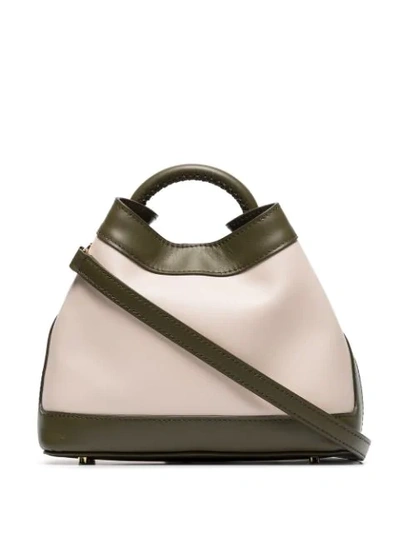 Elleme Cream Baozi Mini Leather Bag In Neutrals