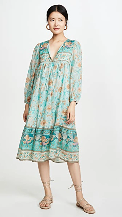 Spell And The Gypsy Collective Seashell Boho Dress In Seafoam | ModeSens