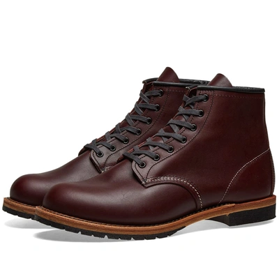 Red Wing 9011 Beckman 6" Round Toe Boot In Black