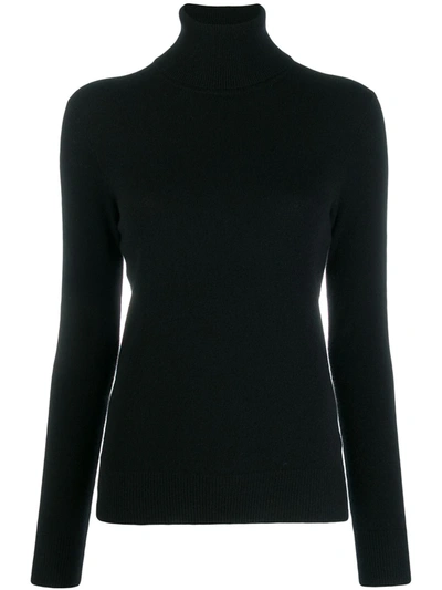 Polo Ralph Lauren Roll-neck Cashmere Jumper In Polo Black