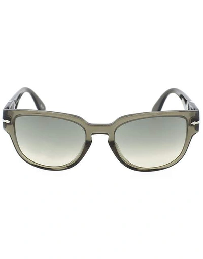 Persol Smoke And Grey Acetate Sunglasses