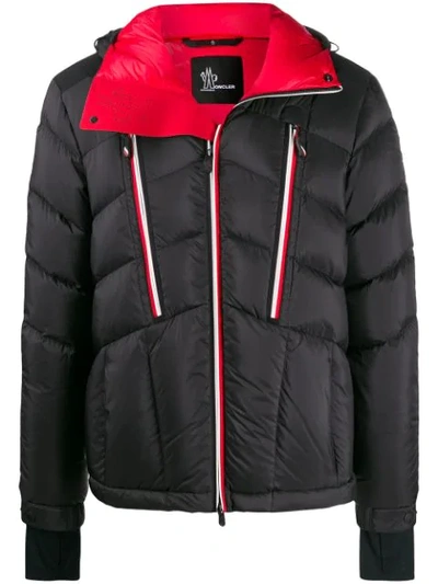 Moncler Arnensee Quilted Jacket In Black