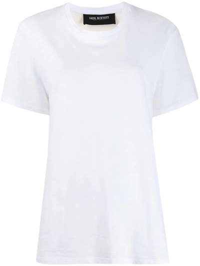 Neil Barrett Panelled T-shirt In White