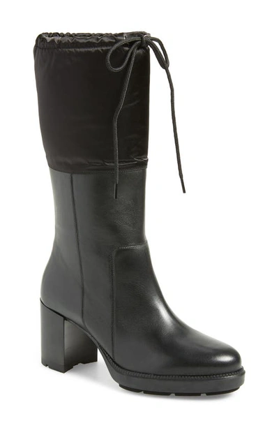 Aquatalia Ishana Weatherproof Boot In Black/black