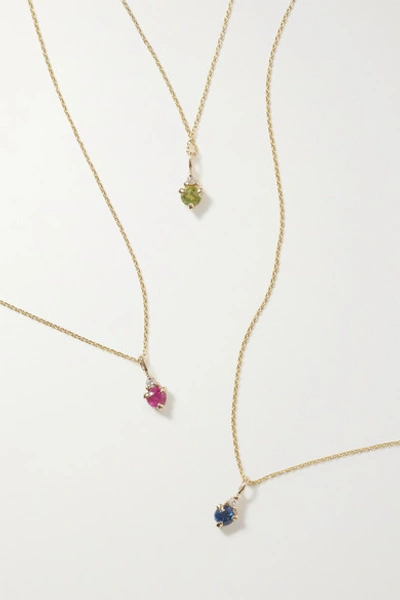 Stone And Strand Birthstone Gold Multi-stone Necklace
