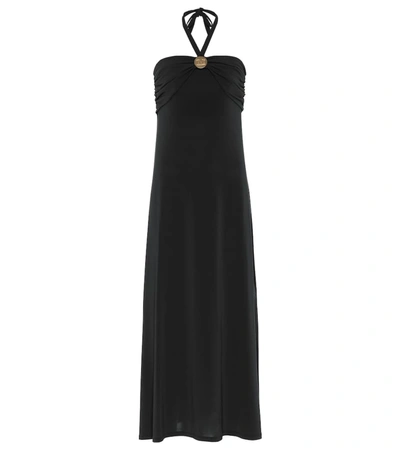 Max Mara Leisure Morris Crêpe Midi Dress In Black