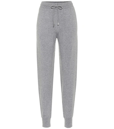 Chloé Cashmere-blend Trackpants In Grey