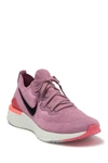 Nike Epic React Flyknit 2 Women's Running Shoes In 500 Plmdst/black