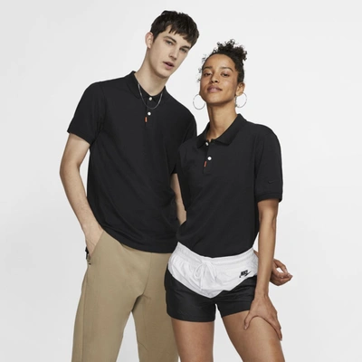 Nike The  Polo Unisex Slim Fit Polo In Black,black
