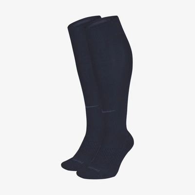Nike Performance Knee-high Baseball Socks (2 Pair) (college Navy) - Clearance Sale In College Navy,college Navy