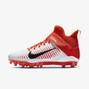 Nike Alpha Menace Pro 2 Mid Men's Football Cleat (white) - Clearance Sale In White,team Orange,total Orange,black