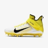 Nike Alpha Menace Pro 2 Mid Men's Football Cleat (white) - Clearance Sale In White,opti Yellow,anthracite,black
