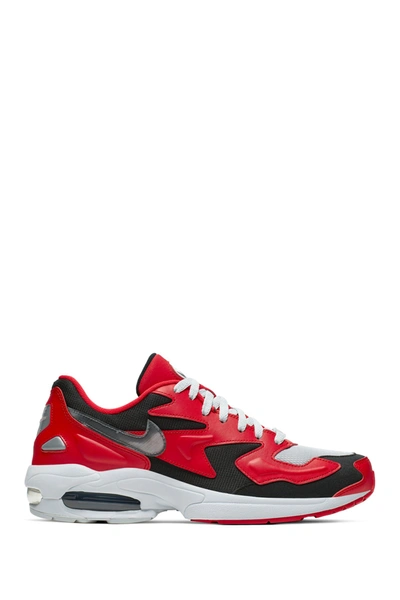 Nike Air Max2 Light Men's Shoe (university Red) - Clearance Sale In 601 Unvred/prpltm