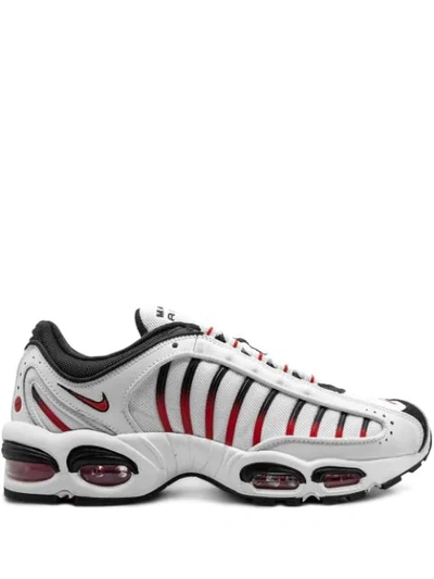 Nike Air Max Tailwind 4 Sneakers In White/black/habanero Red