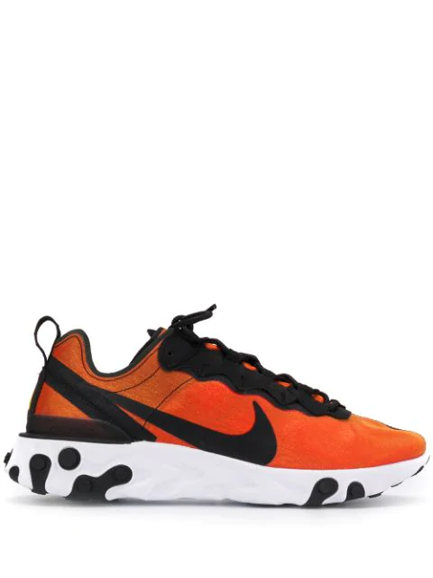 nike react element 55 black and orange