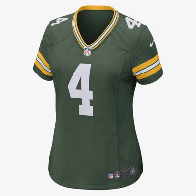 Nike Nfl Green Bay Packers (brett Favre) Women's Football Home Game Jersey