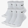 Nike Everyday Plus Cushioned Training Ankle Socks In White
