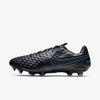 Nike Tiempo Legend 8 Pro Fg Firm-ground Soccer Cleat (black) - Clearance Sale In Black,blue Hero,black