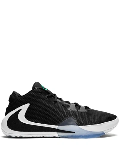 Nike Zoom Freak 1 Basketball Shoe In Black,white,lucid Green,black