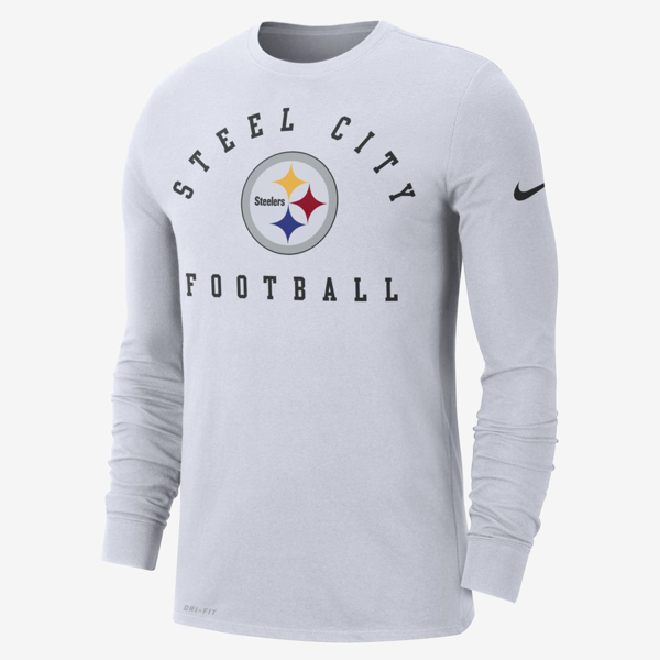 steelers dri fit shirt long sleeve