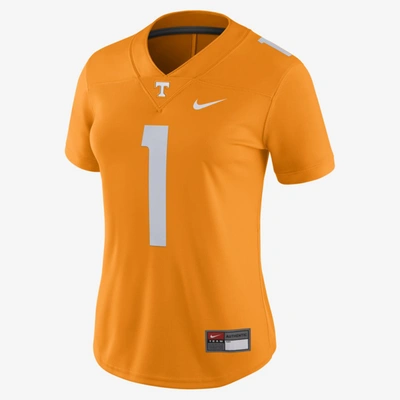 Nike College Dri-fit Game (tennessee) Women's Football Jersey In Bright Ceramic