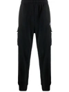 Nike Men's  Sportswear Club Fleece Cargo Pants In Black/ White