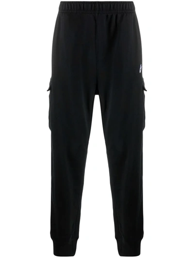 Nike Men's  Sportswear Club Fleece Cargo Trousers In Black