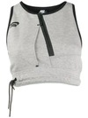 Nike Sportswear Tech Fleece Crop Tank In 063