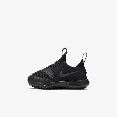 Nike Flex Runner Baby/toddler Shoes In Black,anthracite