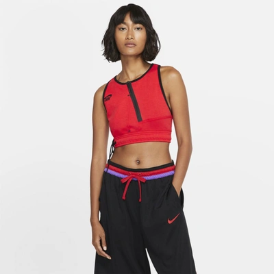 Nike Sportswear Tech Fleece Women's Tank In Red